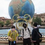 ディズニーシーでの３人